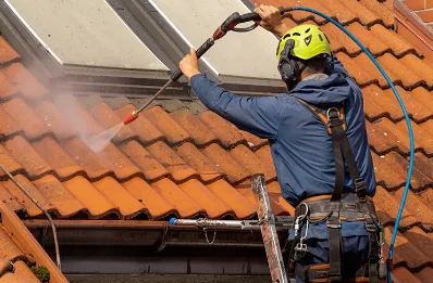 Démoussage et hydrofuge de toiture à Ohain