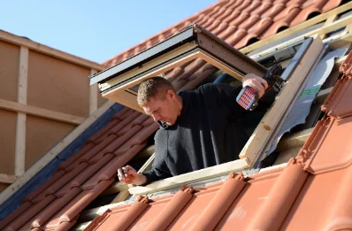 Pose de fenêtres de toit Velux à Ohain